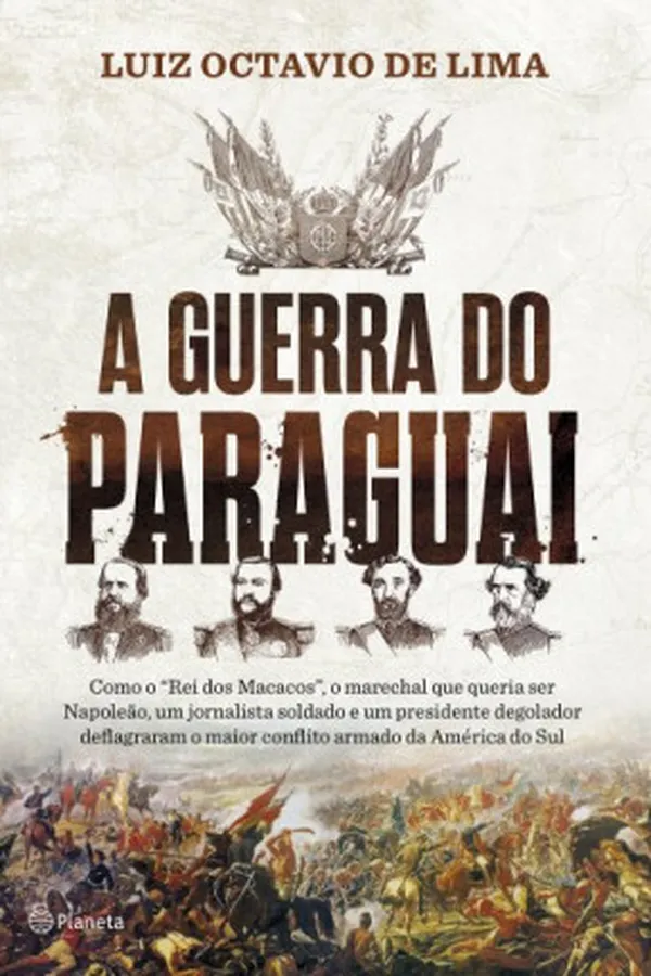Capa de A guerra do Paraguai