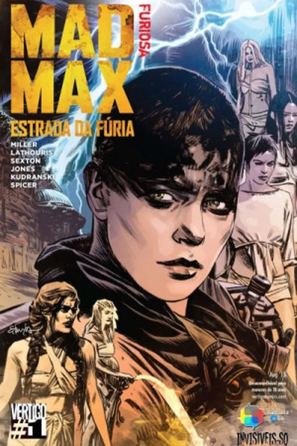Capa de Mad Max - Estrada da Fúria #2