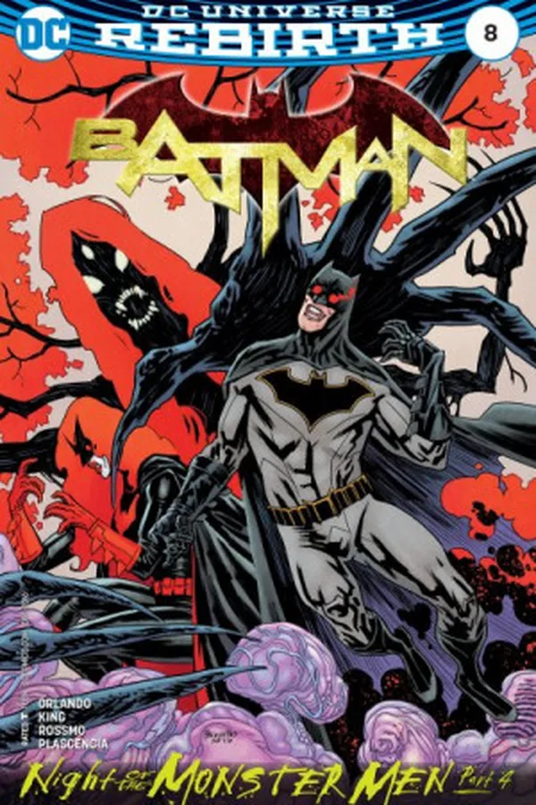 Capa de Batman #08 - DC Universe Rebirth