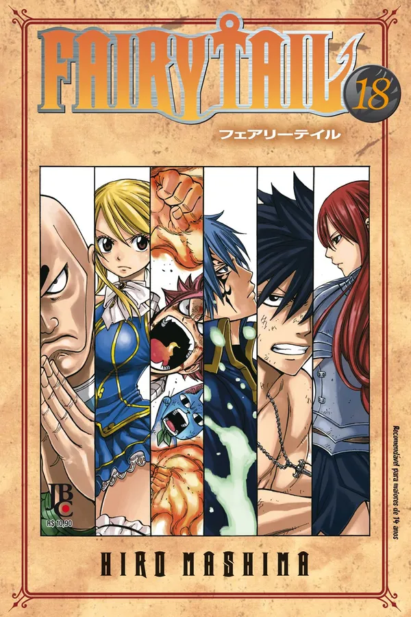 Capa de Fairy Tail - Volume - 18