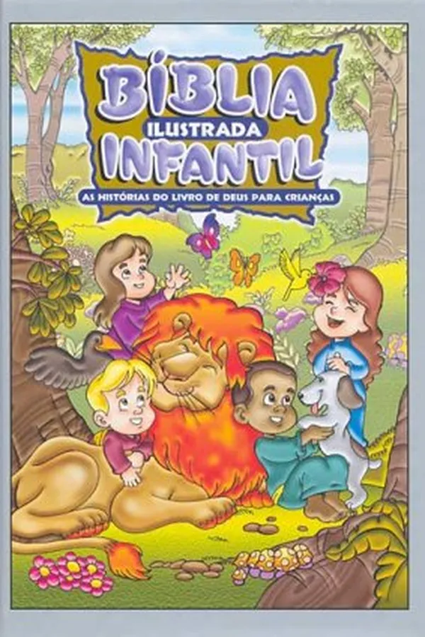 Capa de Biblia Infantil Ilustrada