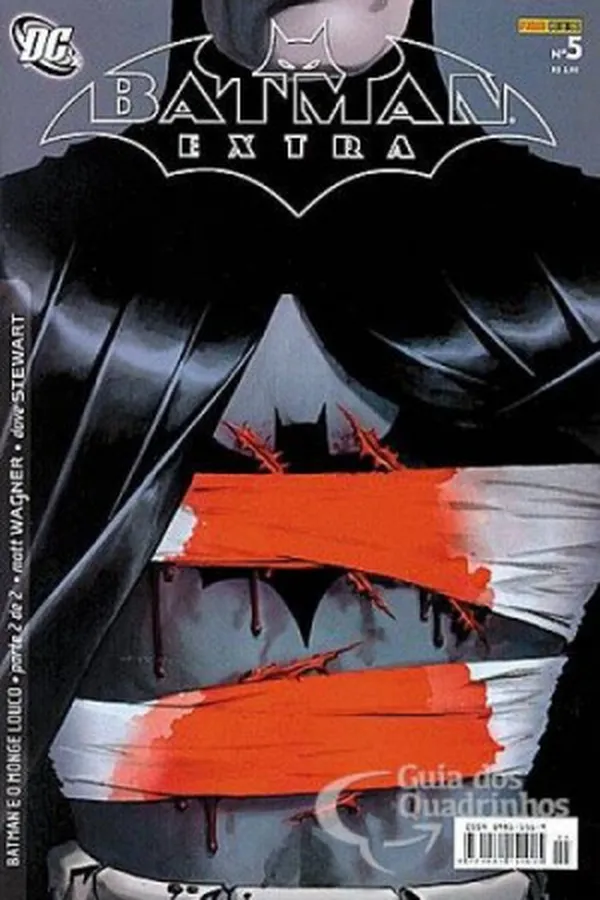 Capa de Batman e o Monge Louco