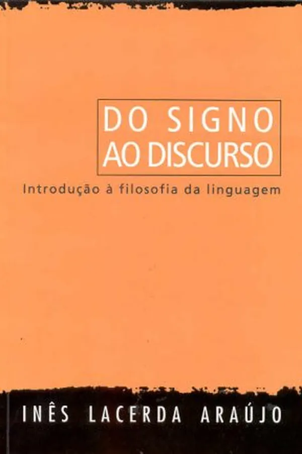Capa de Do signo ao discurso