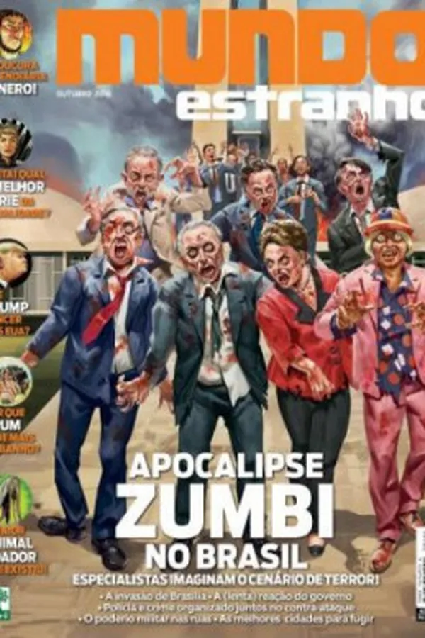 Capa de Mundo Estranho Nº 186 (Outubro de 2016)