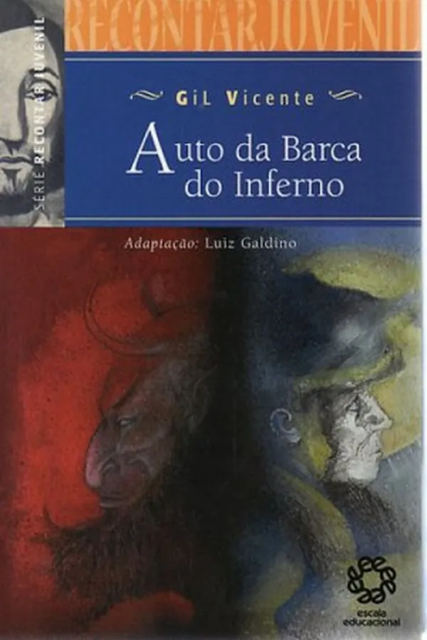 Capa de Recontar Juvenil - Auto Da Barca Do Inferno
