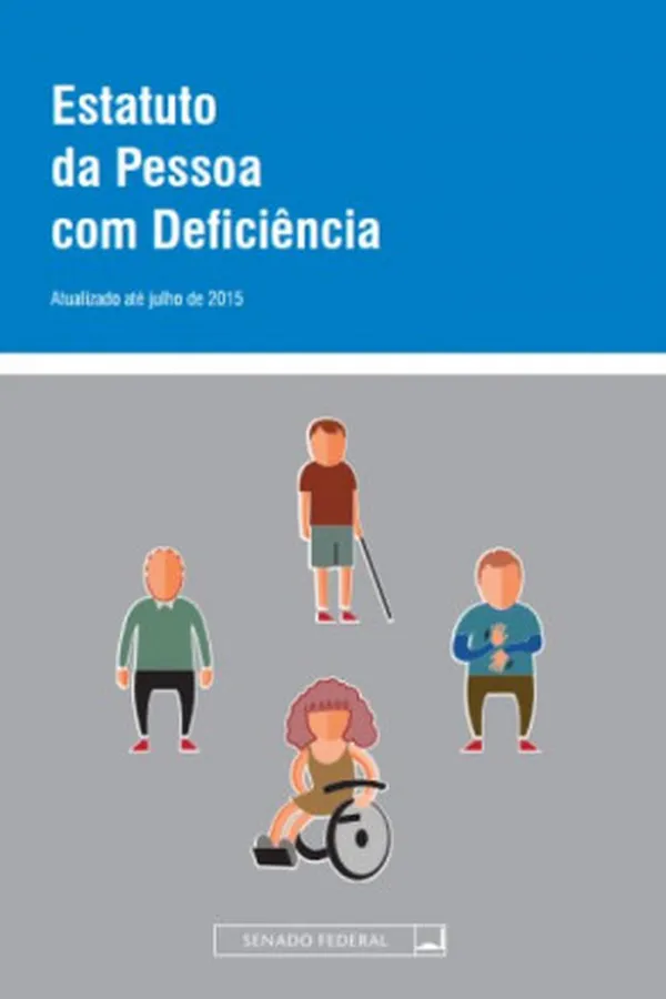 Capa de Estatuto da Pessoa com Deficiência