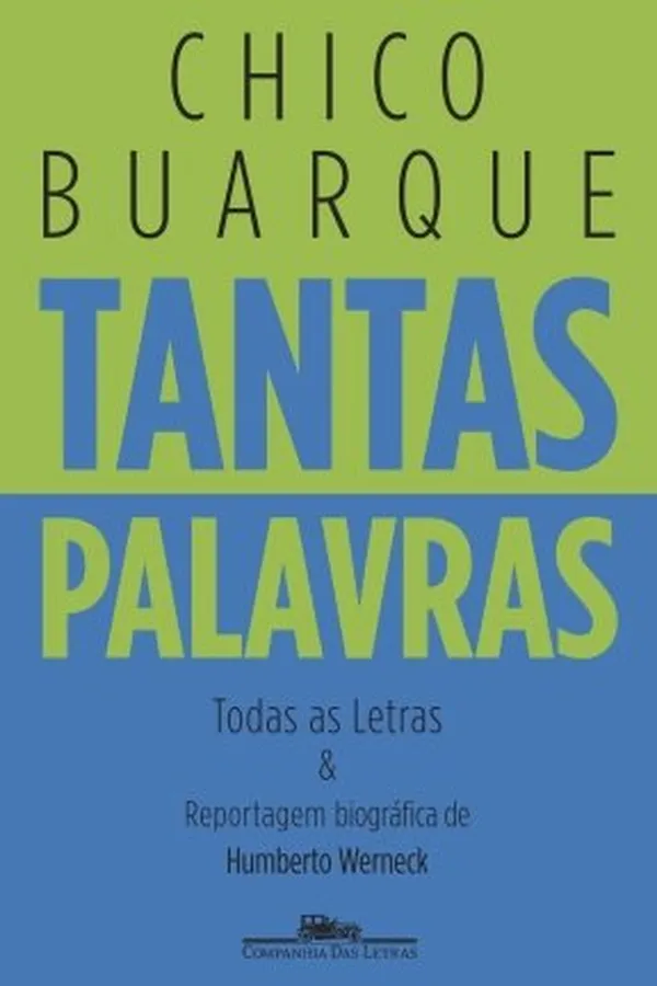 Capa de Tantas palavras