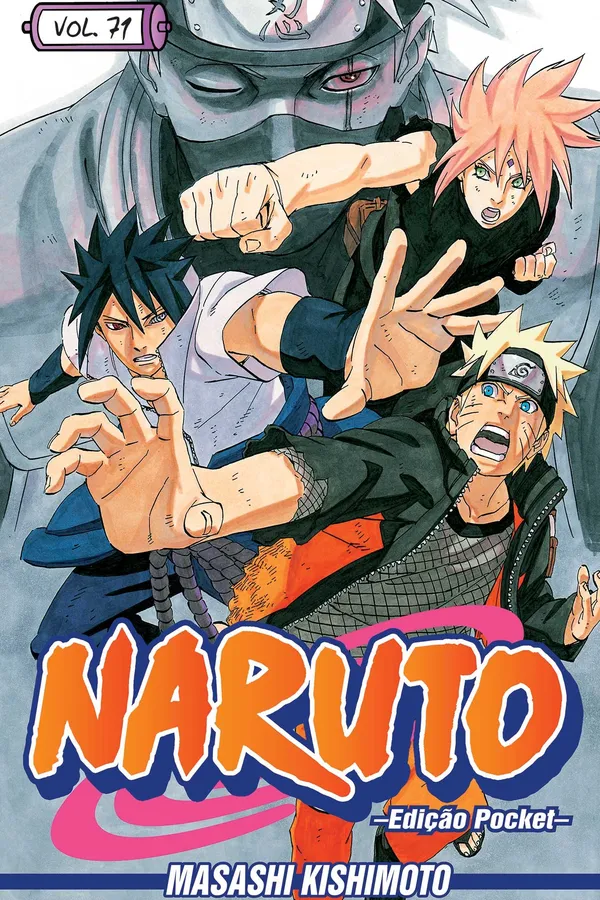 Capa de Naruto Pocket 71