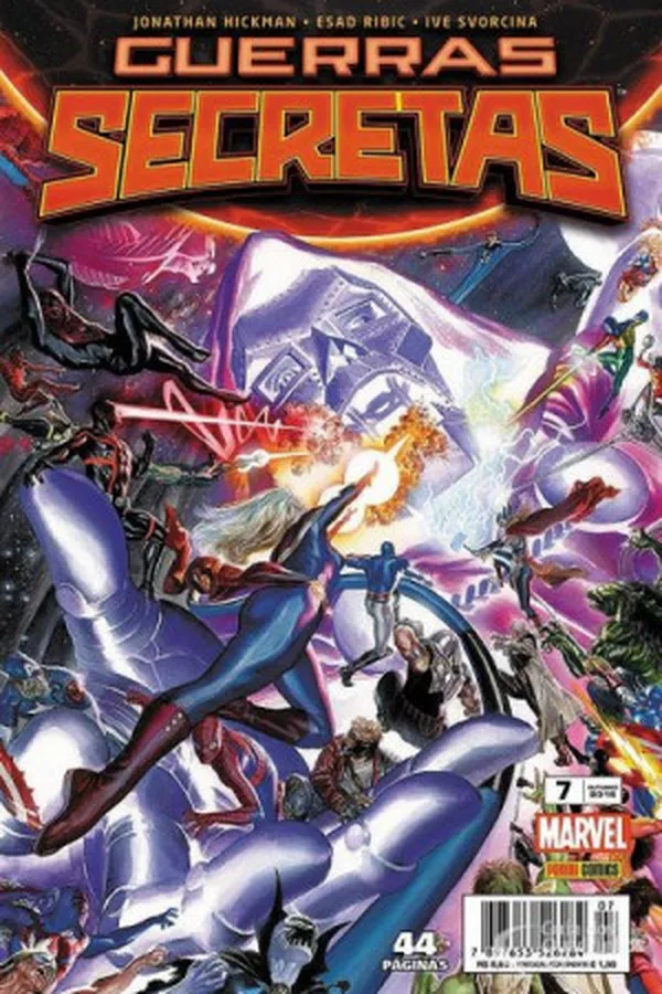 Capa de Guerras Secretas #7