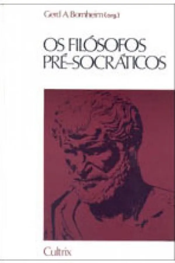 Capa de Os Filósofos Pré-Socráticos