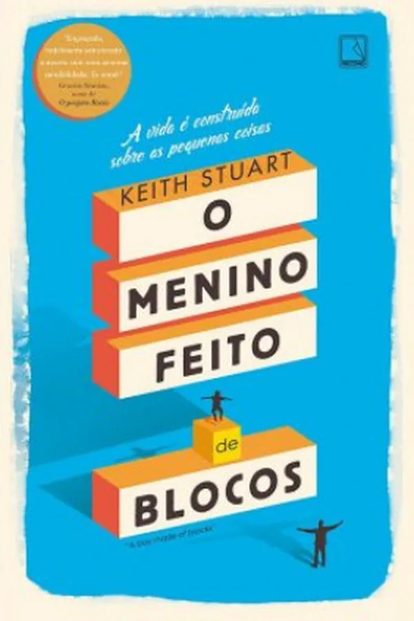 Capa de O Menino Feito de Blocos