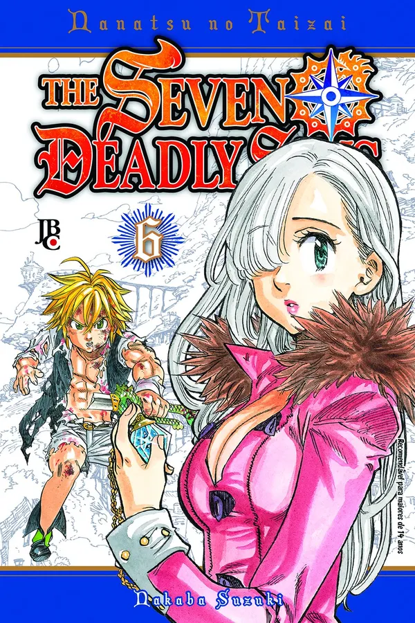 Capa de The Seven Deadly Sins: Nanatsu no Taizai - Volume - 6