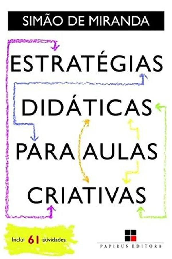 Capa de Estratégias Didáticas Para Aulas Criativas
