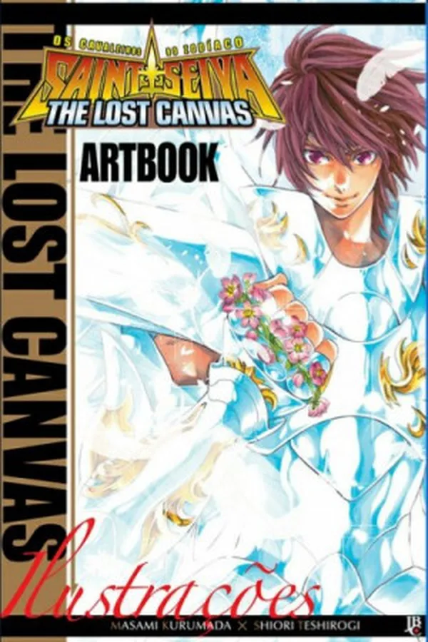 Capa de Os Cavaleiros do Zodíaco - The Lost Canvas - Artbook