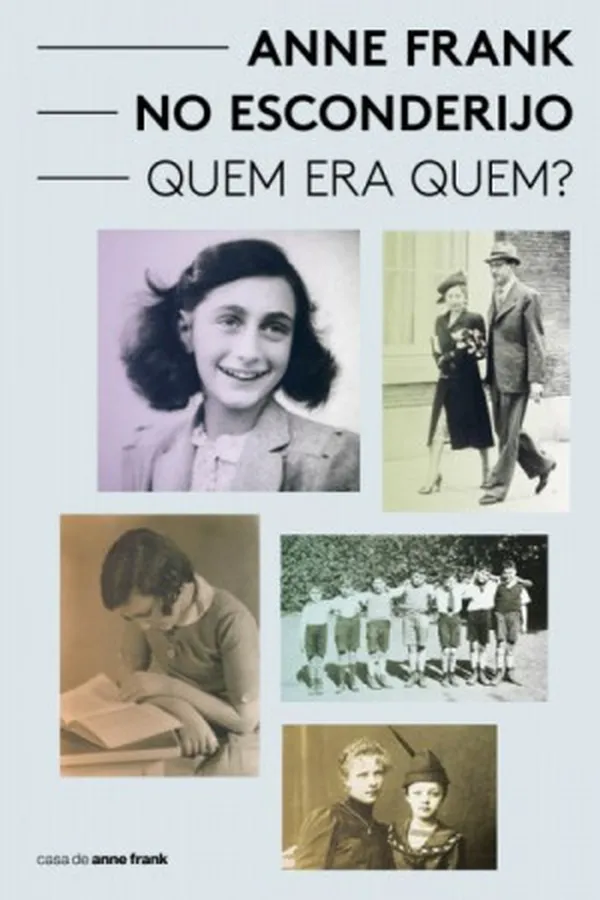 Capa de Anne Frank no esconderijo