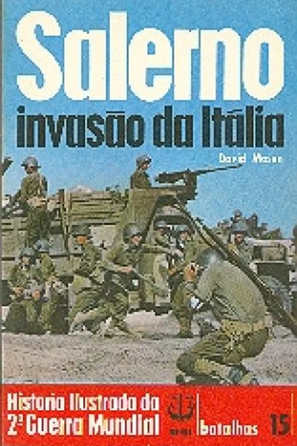 Capa de História Ilustrada da 2ª Guerra Mundial - Batalhas - 15 - Salerno