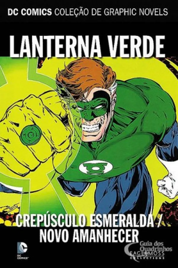 Capa de Lanterna Verde-Crepúsculo esmeralda / Novo amanhecer