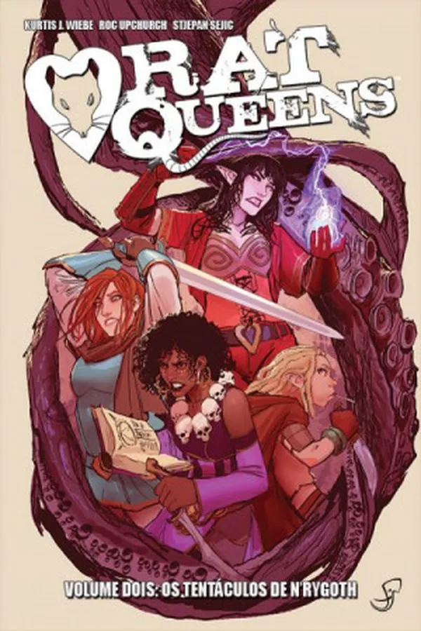 Capa de Rat Queens: Os Tentáculos de N'Rygoth
