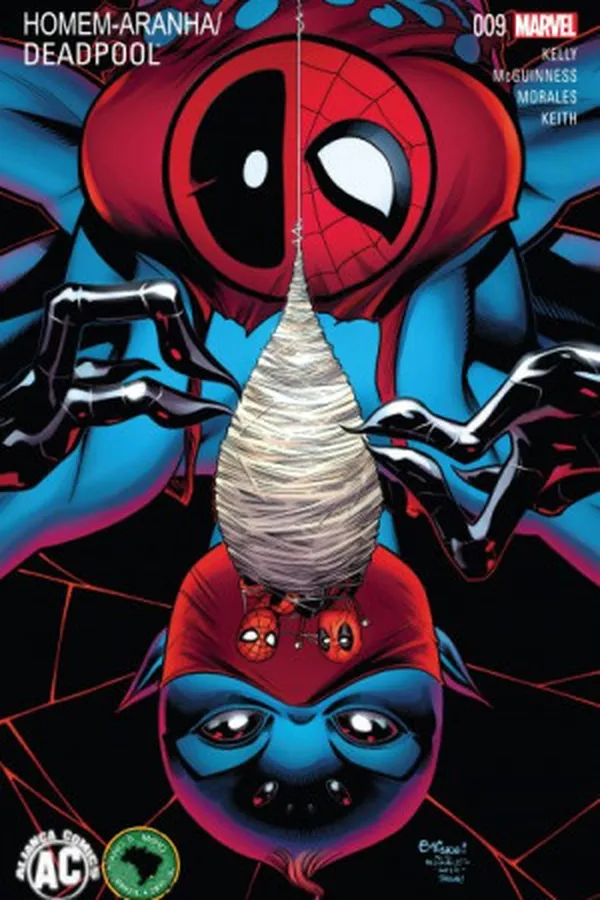 Capa de Homem-Aranha e Deadpool #09