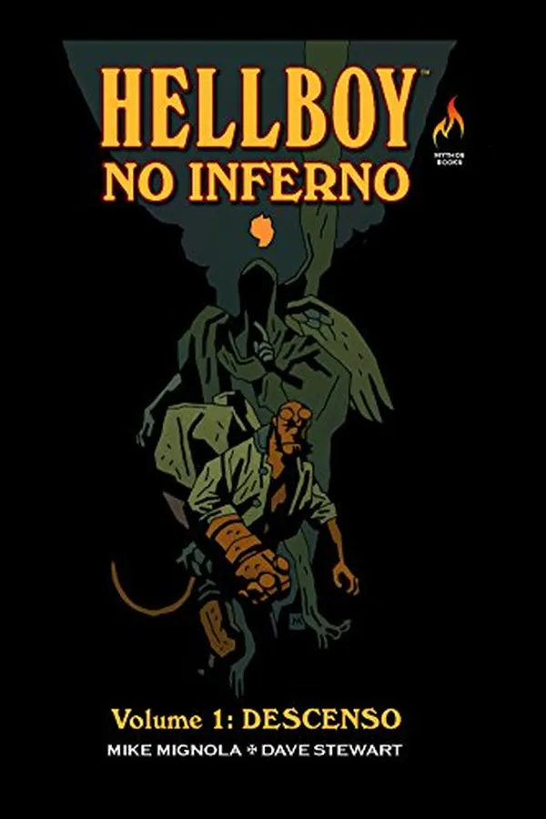 Capa de Hellboy no Inferno - Volume 1