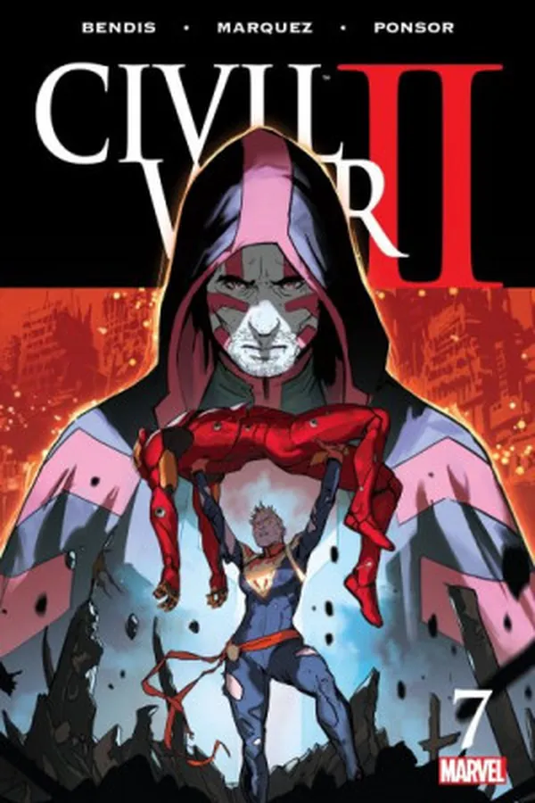 Capa de Civil War II #07