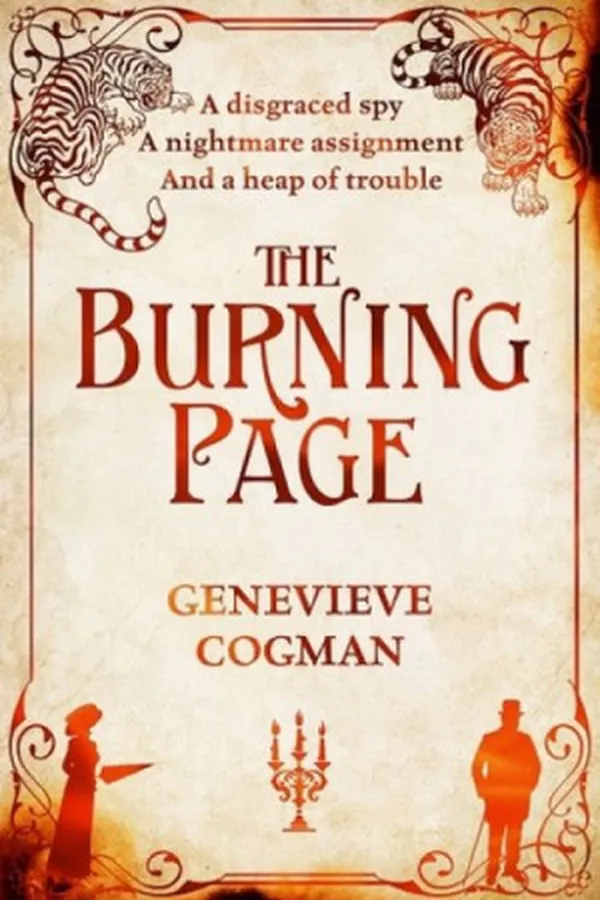 Capa de The Burning Page