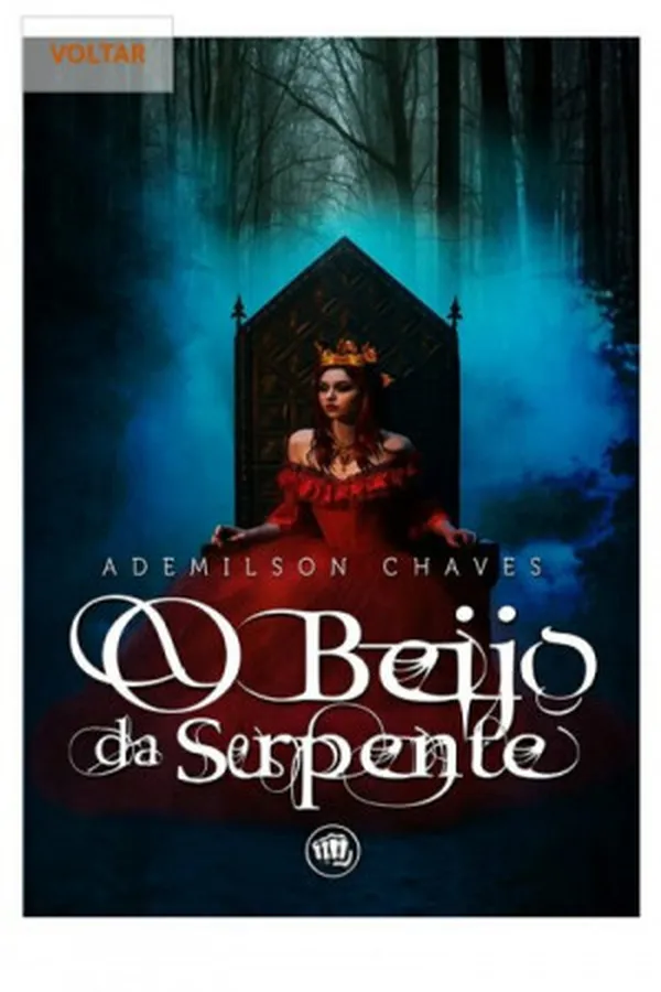 Capa de O BEIJO DA SERPENTE