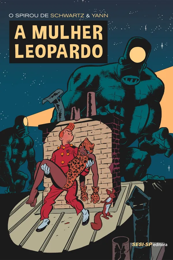 Capa de Spirou: A Mulher Leopardo