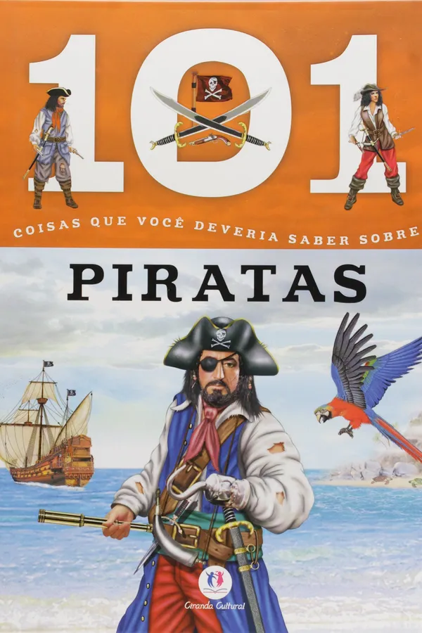 Capa de 101 Coisas que Você Deveria Saber. Piratas