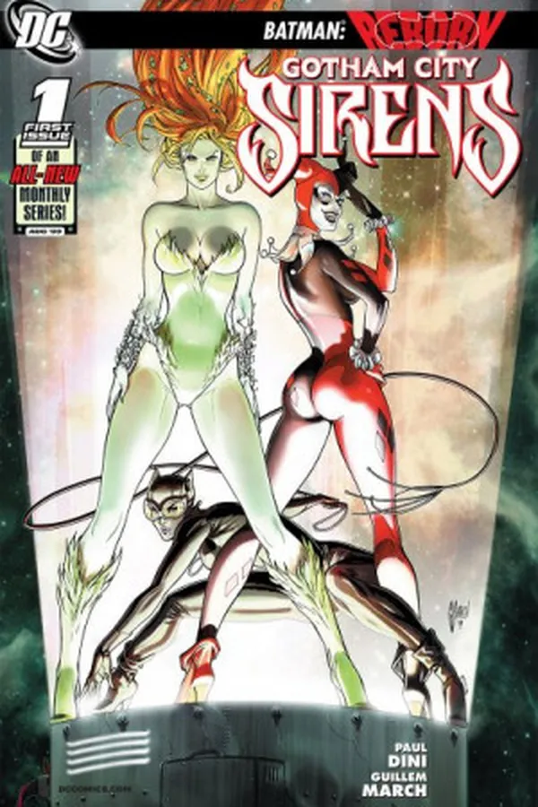 Capa de Gotham City Sirens #1