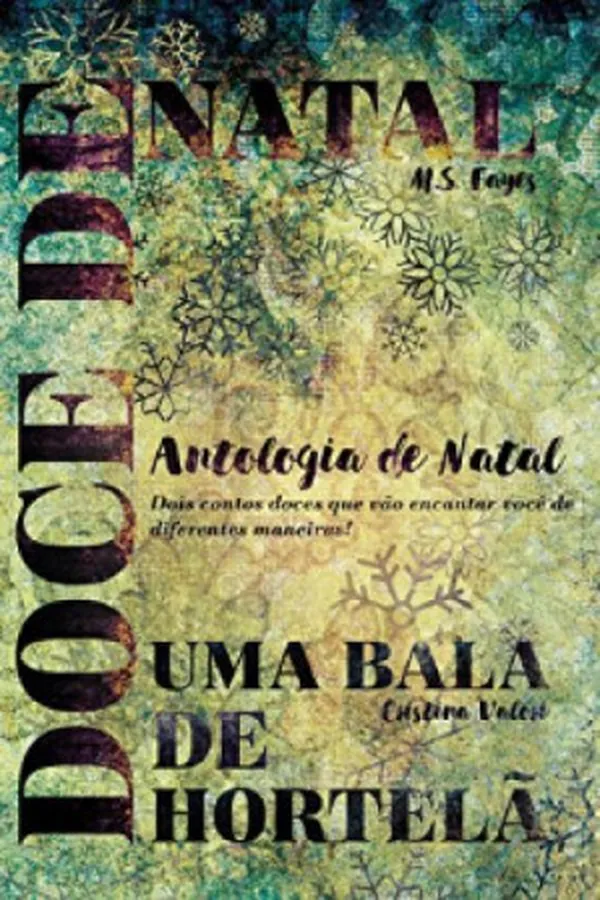Capa de Antologia de Natal - Doce de Natal & Uma Bala de Hortelã