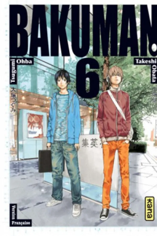 Cover of Bakuman #6