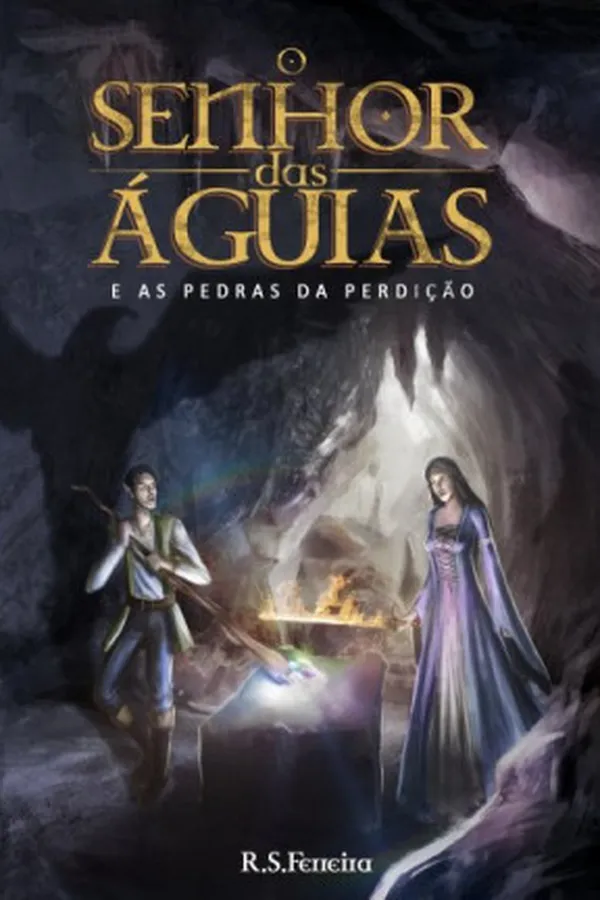 Capa de O Senhor das Águias e as Pedras da Perdição