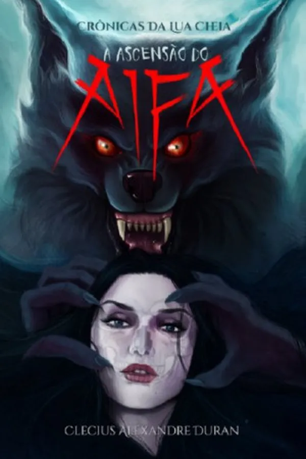 Capa de Crônicas da Lua Cheia - A Ascensão do Alfa