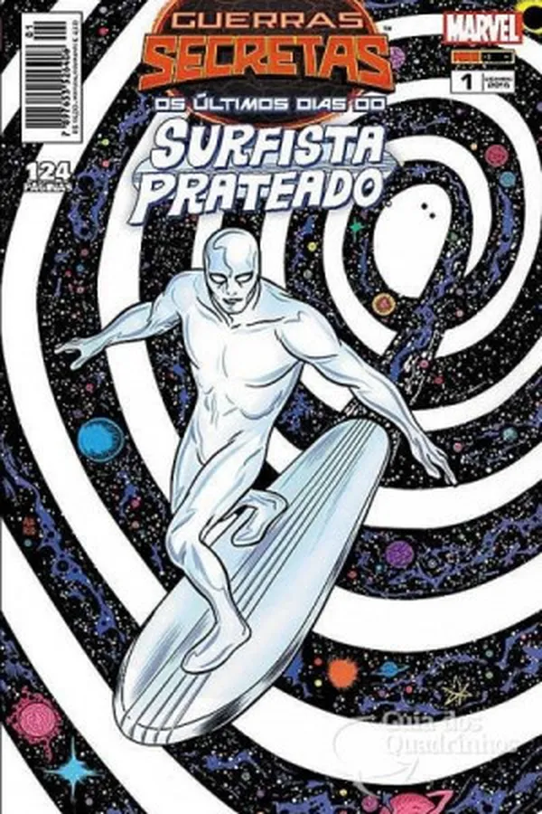 Capa de Guerras Secretas: Os Últimos Dias do Surfista Prateado