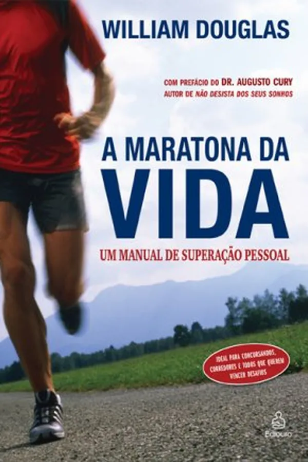 Capa de A Maratona da Vida