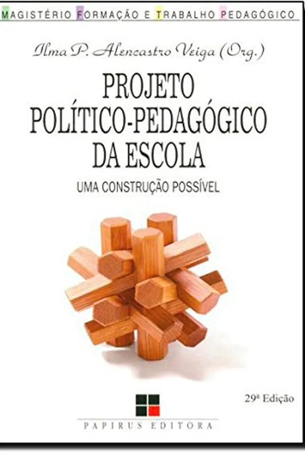 Capa de Projeto Político-pedagógico da Escola. Uma Construção Possível