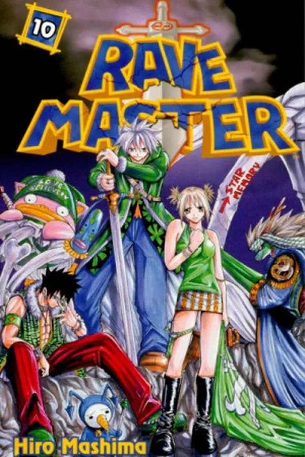 Capa de Rave Master #10
