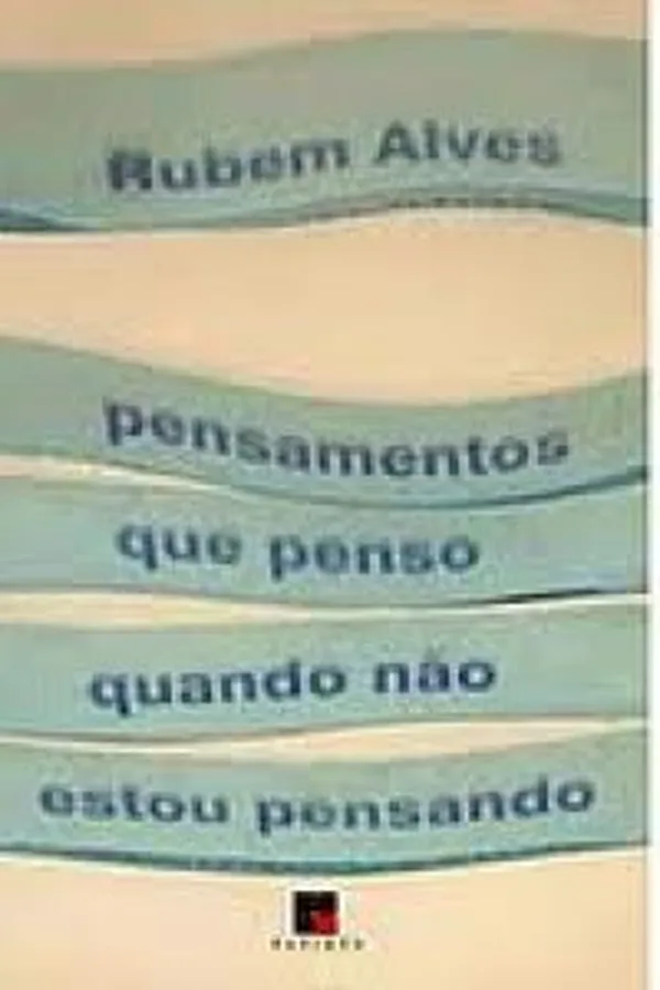 Capa de pensamentos que penso quando não estou pensando