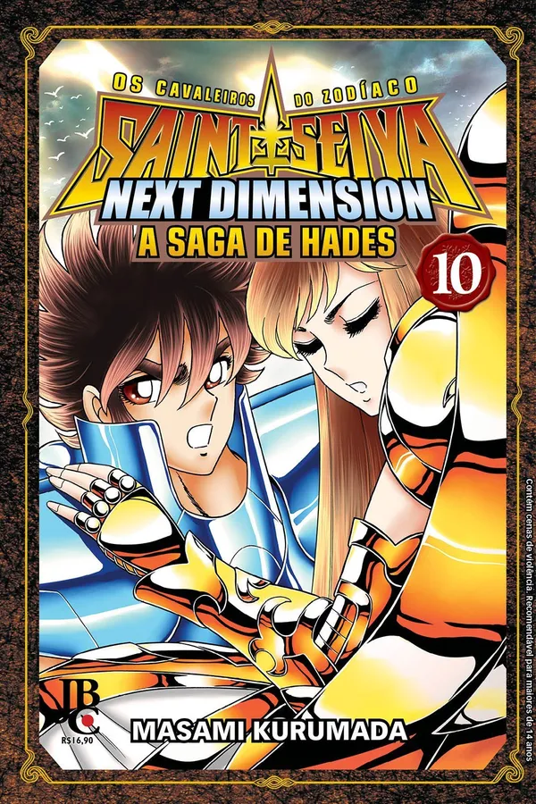 Capa de Cavaleiros do Zodíaco - Next Dimension