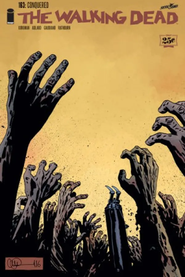 Capa de The Walking Dead #163