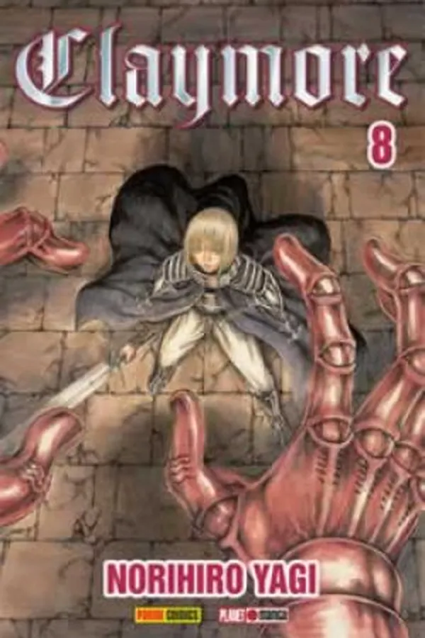 Capa de Claymore Volume 8