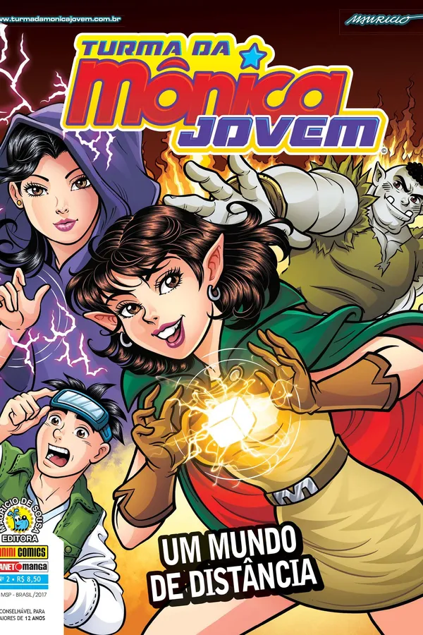 Capa de Turma da Mônica Jovem #102