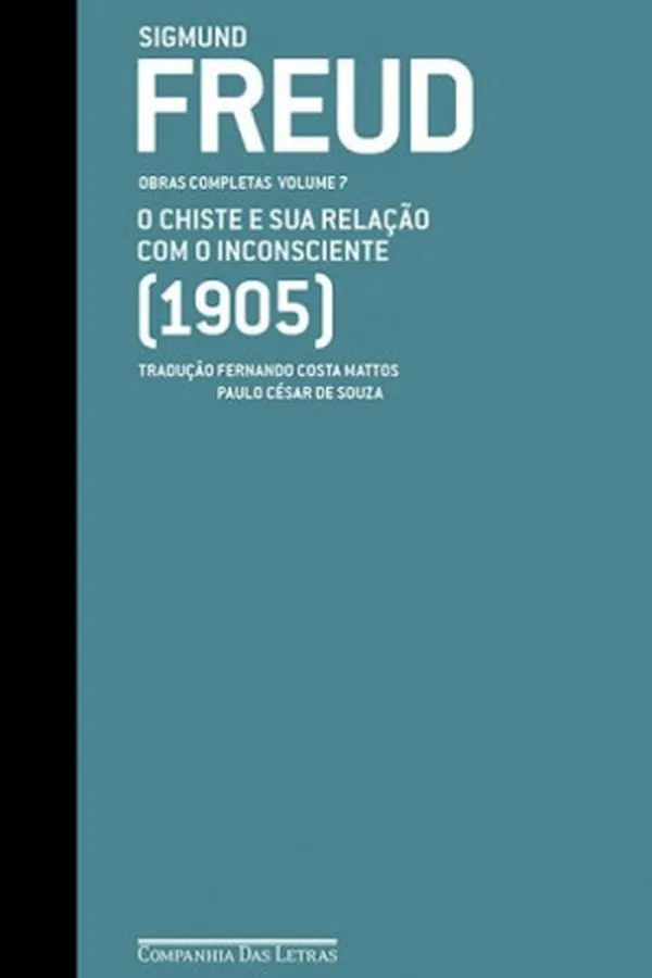Capa de O Chiste e sua Relação com o Inconsciente (1905)