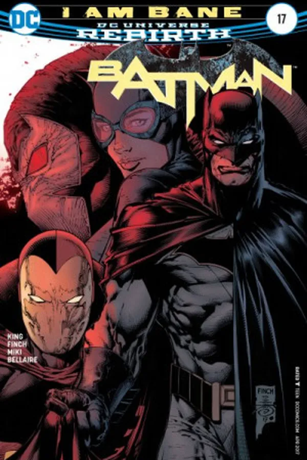 Capa de Batman #17 - DC Universe Rebirth