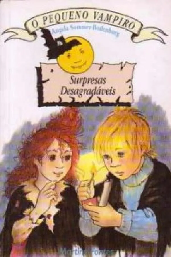 Capa de O Pequeno Vampiro - Surpresas Desagradáveis