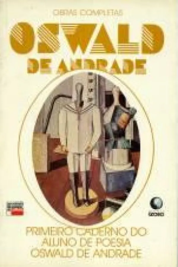 Capa de Primeiro Caderno do Aluno de Poesia Oswald de Andrade