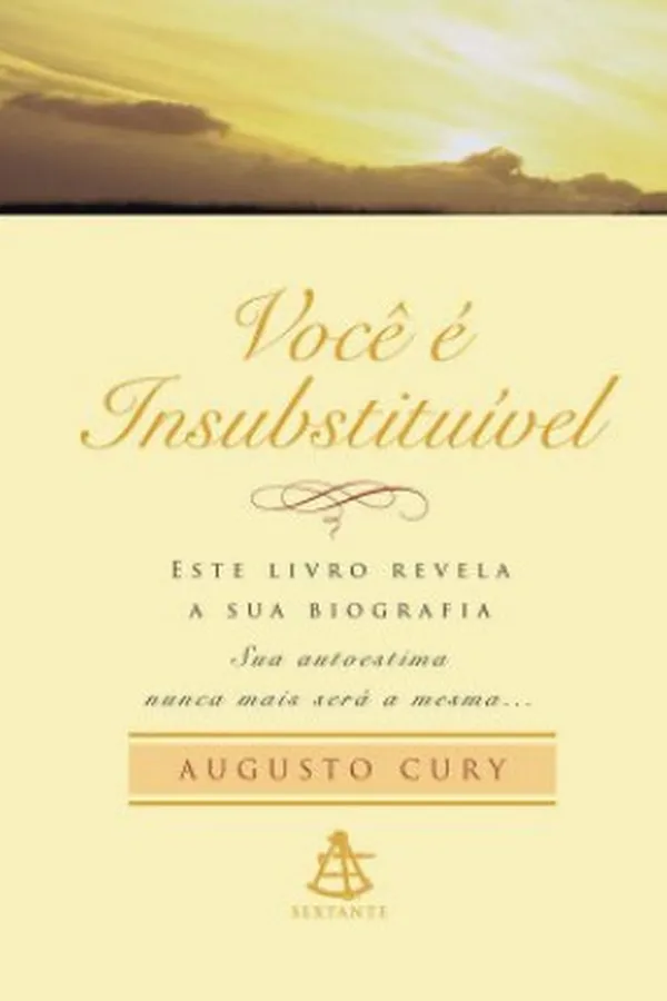 Capa de Voce E Insubstituivel