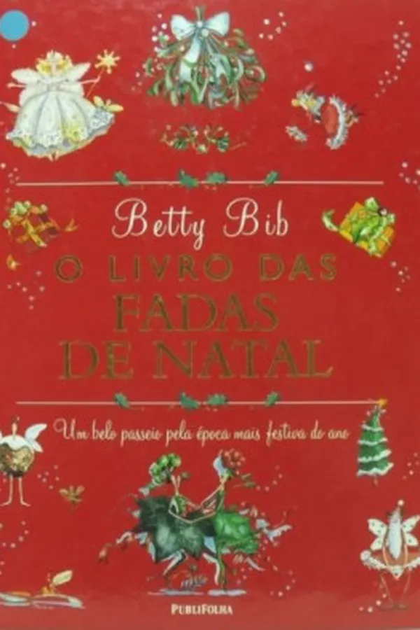 Capa de Livro Das Fadas De Natal