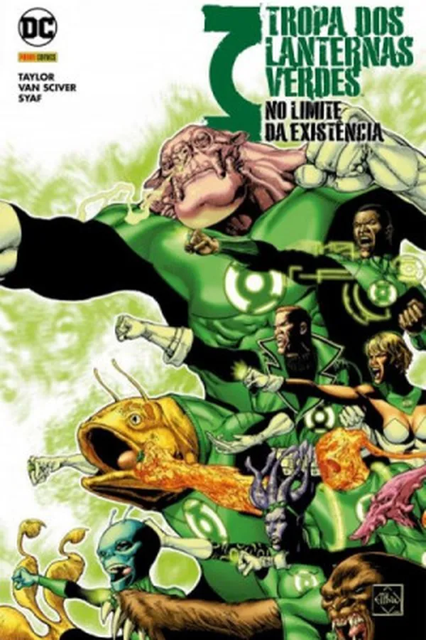 Capa de Tropa dos Lanternas Verdes